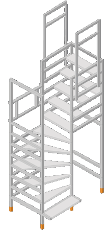 Bautreppe viertelgewendelt_unten_rechts